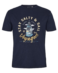 North 56°4 Stay Salty & Sail T-Shirt Navy
